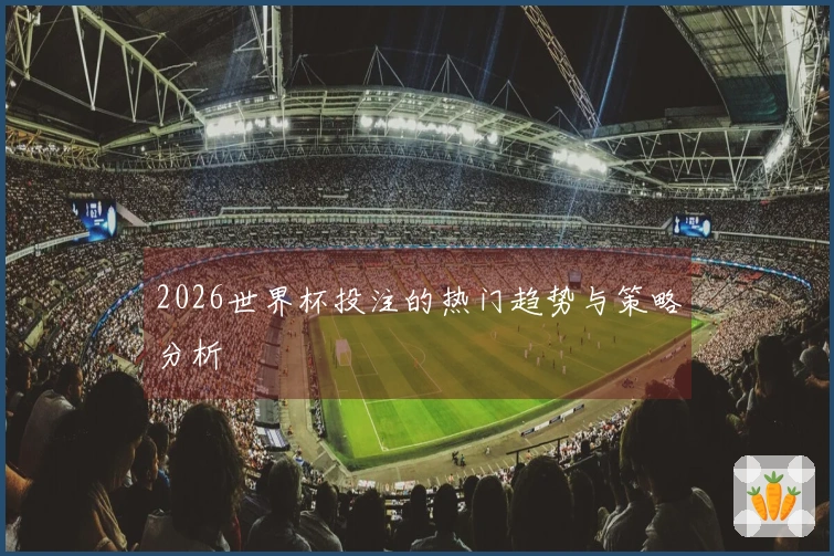 2026世界杯投注的热门趋势与策略分析